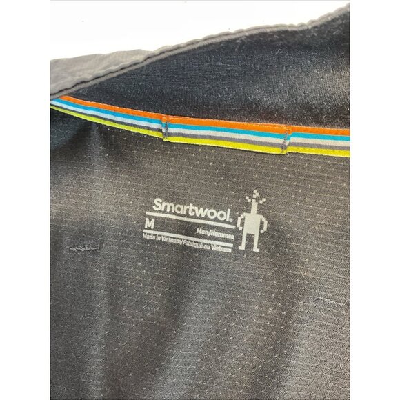 Smartwool‎ Active nylon Merino Sport Ultra Light Vest Full Zip Black Mens Size M - Picture 8 of 13